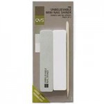 Мини-полировка для ногтей, QVS (КВС) 2 шт арт. 10-1140 Невероятный блеск с палочкой для кутикулы