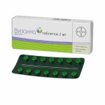 Визанна, таблетки 2 мг 28 шт